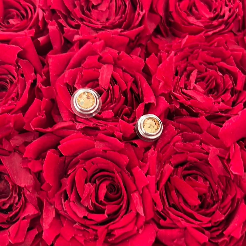 Alex & Ani gold stud earrings